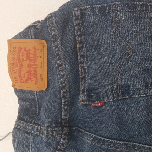 Kids Levi's 505 Jeans - Picture 5 of 8